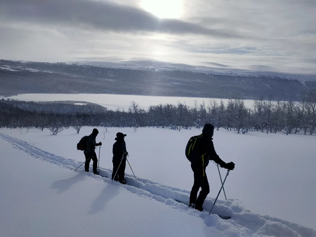 randonnée à ski raquette